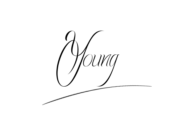 The best stylish Young name signature simple easy in English
