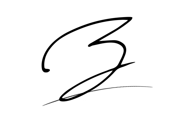 The best stylish Z name signature simple easy in English