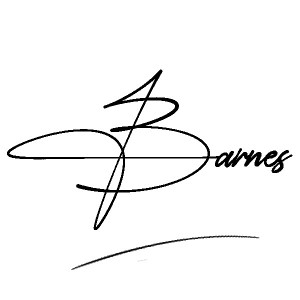 The best stylish Barnes name signature simple easy in English