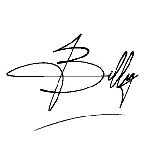 The best stylish Billy name signature simple easy in English