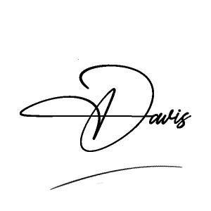 The best stylish Davis name signature simple easy in English