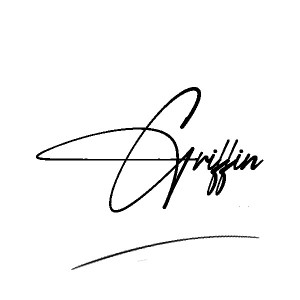 The best stylish Griffin name signature simple easy in English