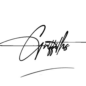 The best stylish Griffiths name signature simple easy in English