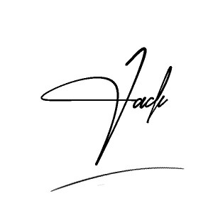 The best stylish Jack name signature simple easy in English