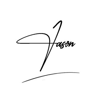 The best stylish Jason name signature simple easy in English