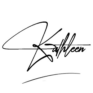 The best stylish Kathleen name signature simple easy in English