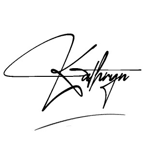 The best stylish Kathryn name signature simple easy in English
