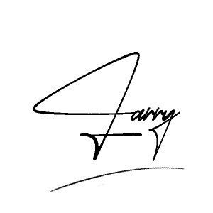 The best stylish Larry name signature simple easy in English