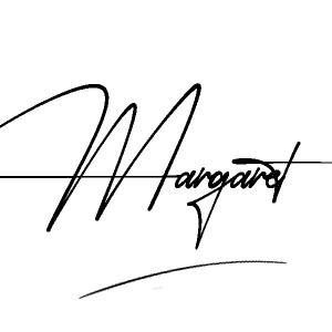 The best stylish Margaret name signature simple easy in English