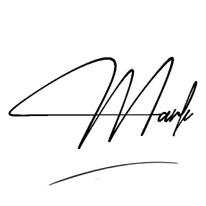 The best stylish Mark name signature simple easy in English