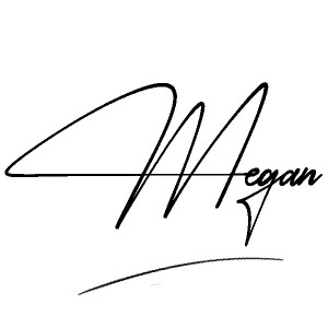 The best stylish Megan name signature simple easy in English