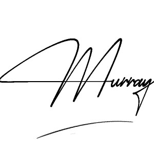 The best stylish Murray name signature simple easy in English