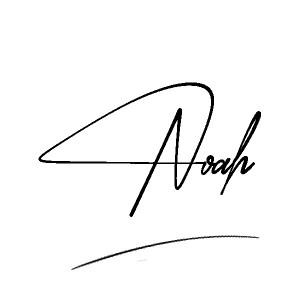 The best stylish Noah name signature simple easy in English
