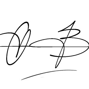 The best stylish OBrien name signature simple easy in English