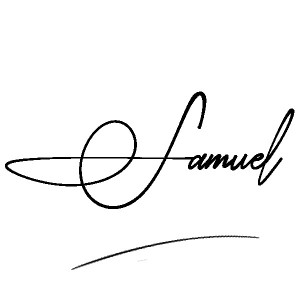 The best stylish Samuel name signature simple easy in English