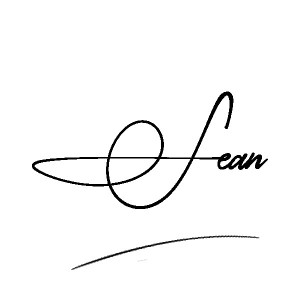 The best stylish Sean name signature simple easy in English