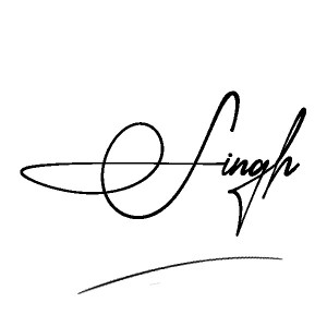 The best stylish Singh name signature simple easy in English
