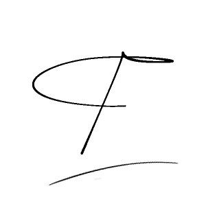 The best stylish T name signature simple easy in English