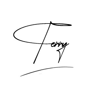 The best stylish Terry name signature simple easy in English
