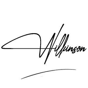 The best stylish Wilkinson name signature simple easy in English