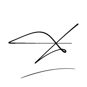 The best stylish X name signature simple easy in English
