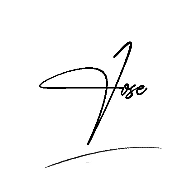 The best stylish Jose name signature simple easy in English