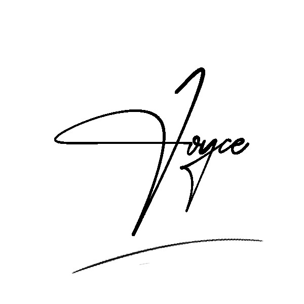 The best stylish Joyce name signature simple easy in English