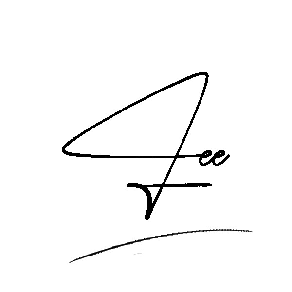 The best stylish Lee name signature simple easy in English