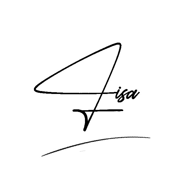 The best stylish Lisa name signature simple easy in English