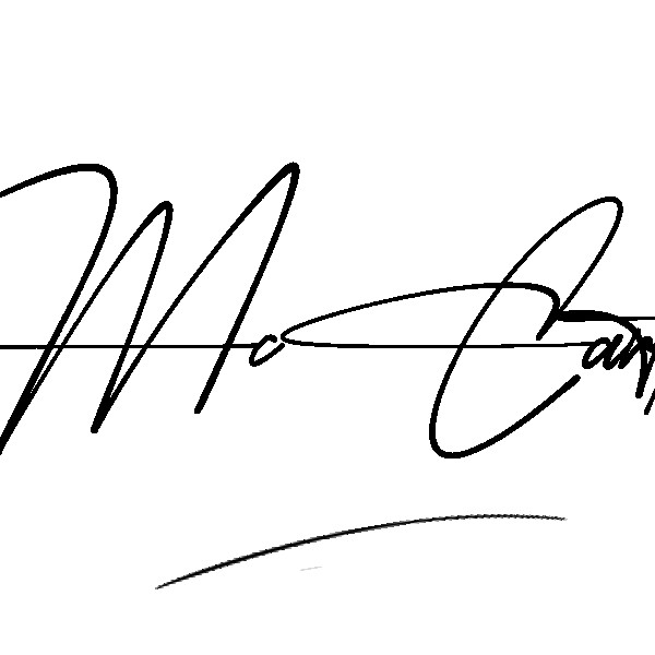 The best stylish McCarthy name signature simple easy in English