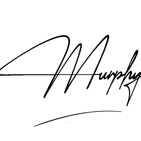 The best stylish Murphy name signature simple easy in English