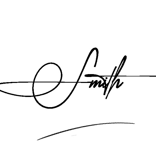 The best stylish Smith name signature simple easy in English