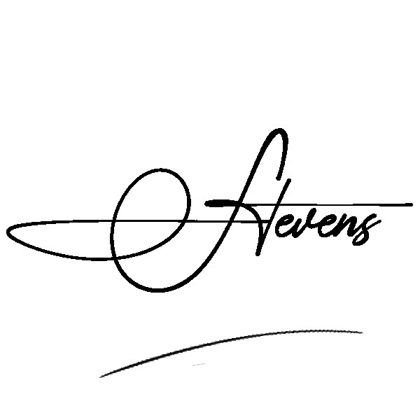 The best stylish Stevens name signature simple easy in English
