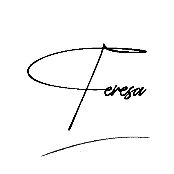 The best stylish Teresa name signature simple easy in English
